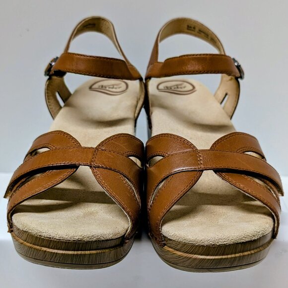 Dansko Season Camel Full Grain Sandal - Picture 9 of 16